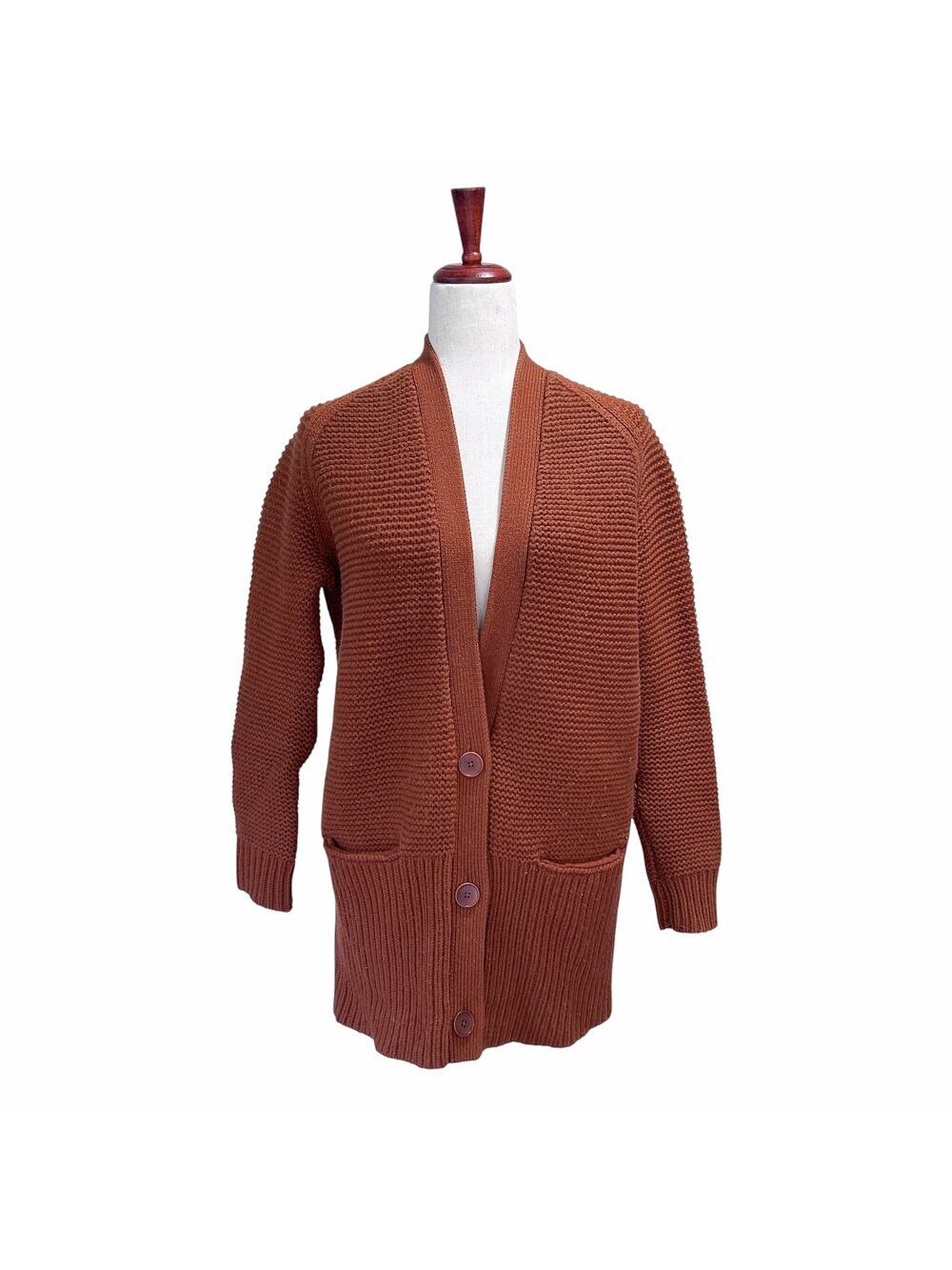 Vince. Women's Cardigan Small Wool & Cashmere Grandpacore Oversized Sweater Knit
